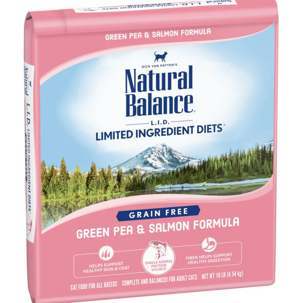 Natural Balance L.I.D. Limited Ingredient Diets Green Pea & Salmon Dry Cat Food