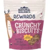 Natural Balance Pet Foods Rewards Crunchy Biscuits Dog Treats - Venison - 28 Oz