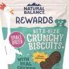 Natural Balance Pet Foods Rewards Bite-Size Crunchy Biscuits Small Breed Dog Treats - Chicken Flavor - 8 oz