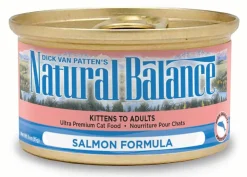 Natural Balance Pet Foods Ultra Premium Wet Cat Food Salmon - 5.5 Oz - Case of 24