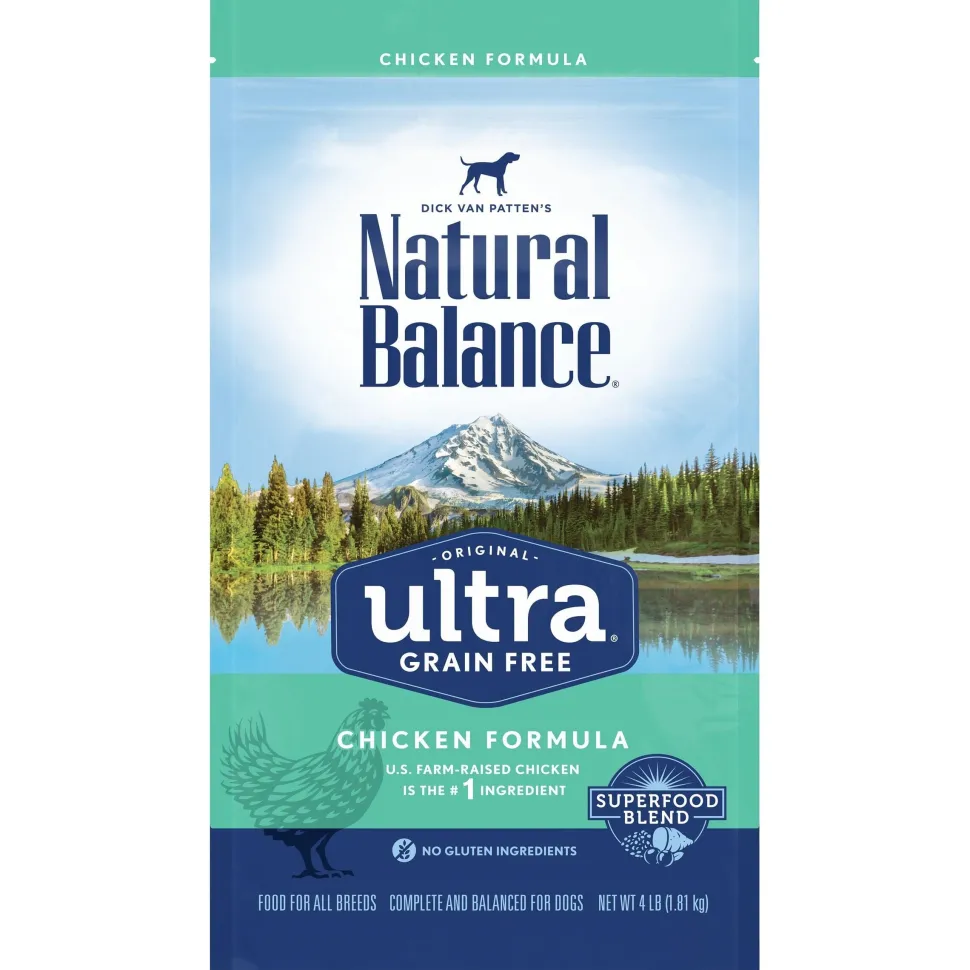 Natural Balance Pet Foods Ultra Grain Free Dry Dog Food - Chicken - 4 lb