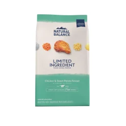 Natural Balance Pet Foods Limited Ingredient Diet Adult Dry Dog Food - Chicken & Sweet Potato - 12 lb