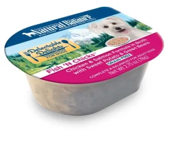 Natural Balance Pet Foods Delectable Delights Grain Free Wet Dog Food Fish 'N Chicks in Broth - 2.75 Oz - Case of 24