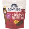 Natural Balance Pet Foods Limited Ingredient Treats Original Biscuits Small Breed Dog Treats - Bison & Sweet Potato - 8 Oz