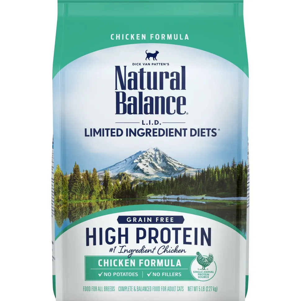 Natural Balance Pet Foods Limited Ingredient Diet High Protein Dry Cat Food - Chicken - 5 lb