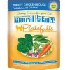 Natural Balance Pet Foods Platefulls Wet Cat Food Turkey, Chicken & Duck in Gravy - 3 Oz - Case of 24