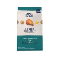 Natural Balance Pet Foods Limited Ingredient Diet Dry Dog Food - Chicken & Brown Rice - 24 lb