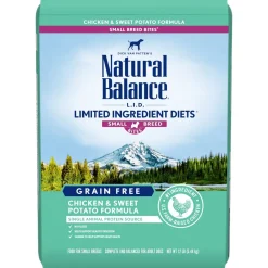 Natural Balance Pet Foods Limited Ingredient Diet Small Breed Bites Dry Dog Food - Chicken & Sweet Potato - 12 lb