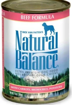 Natural Balance Ultra Premium Beef Formula Canned Dog Food