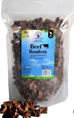Natural Cravings USA Beef Roaster Bites Value Bag - 1 lb Bag