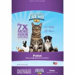 Naturally Fresh® Non-Clumping Pellet Litter for Cat & All Small Animals - 10 Lbs Bag