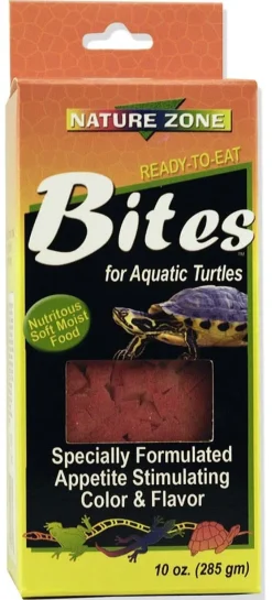 Nature Zone Aquatic Turtle Bites Gel Food - 9 Oz