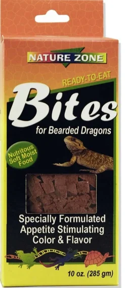 Nature Zone Bearded Dragons Bites Gel Food - 9 Oz