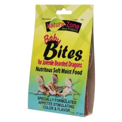 Nature Zone Bearded Dragon Baby Bites Gel Food - 2 Oz