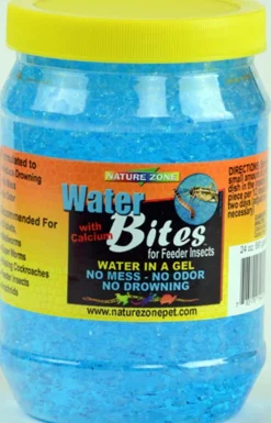 Nature Zone Cricket Water Bites with Calcium - 32 Oz