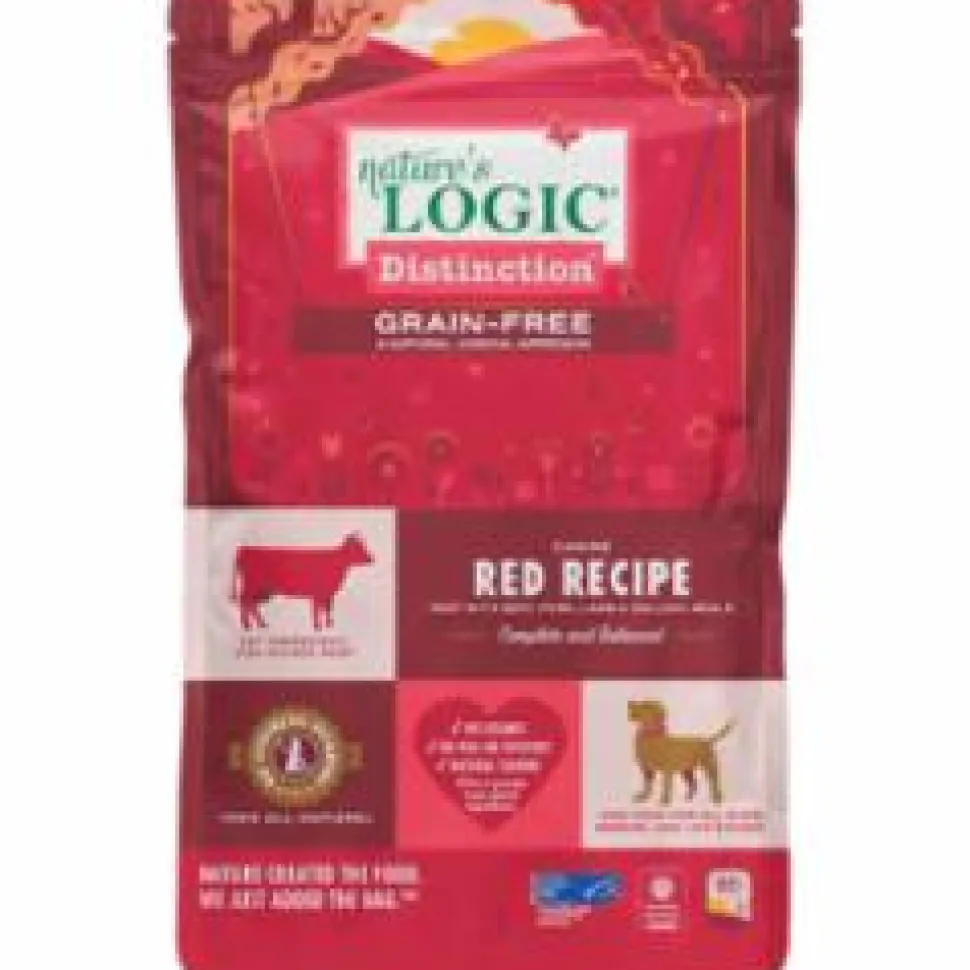 Nature's Logic Distinction Fresh Meat Distinction Grain-Free Red Dry Dog Food - 4.4lb