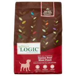 Nature's Logic Original Beef Dry Dog Food - 4.4 lb Bag
