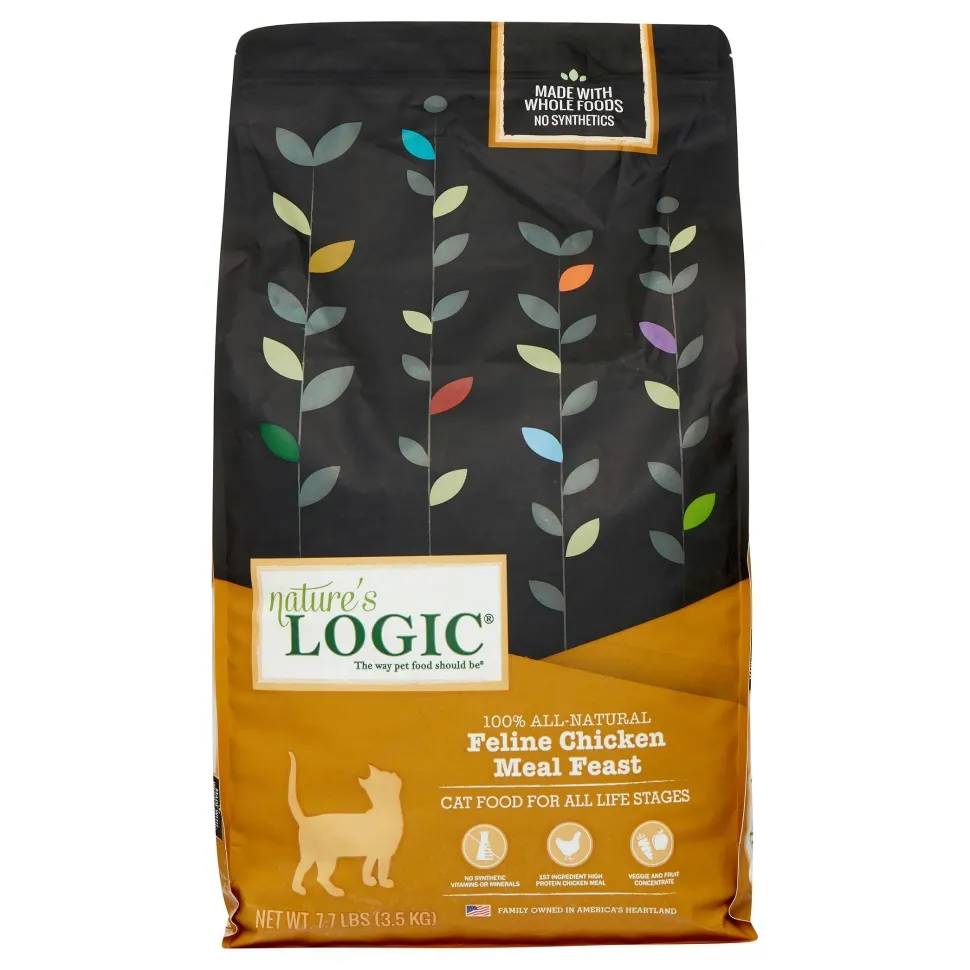 Nature's Logic Original Chicken Dry Cat Food - 7.7 lb Bag