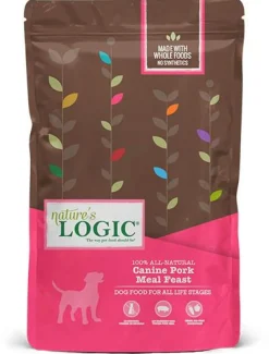 Nature's Logic Original Pork Dry Dog Food - 25 lb Bag