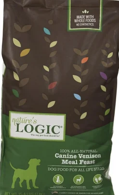 Nature's Logic Original Venison Dry Dog Food - 25 lb Bag