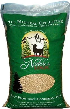 Nature's Logic Ponderosa Pine Cat Litter - 24 lb Bag