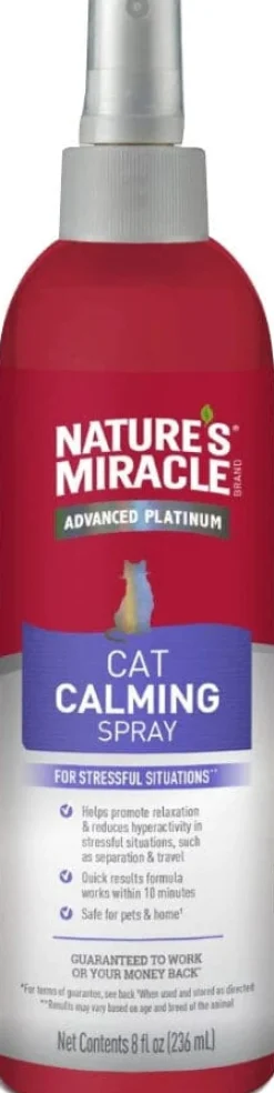 Nature's Miracle Just for Cats Calming Spray for Cats - 8 Oz