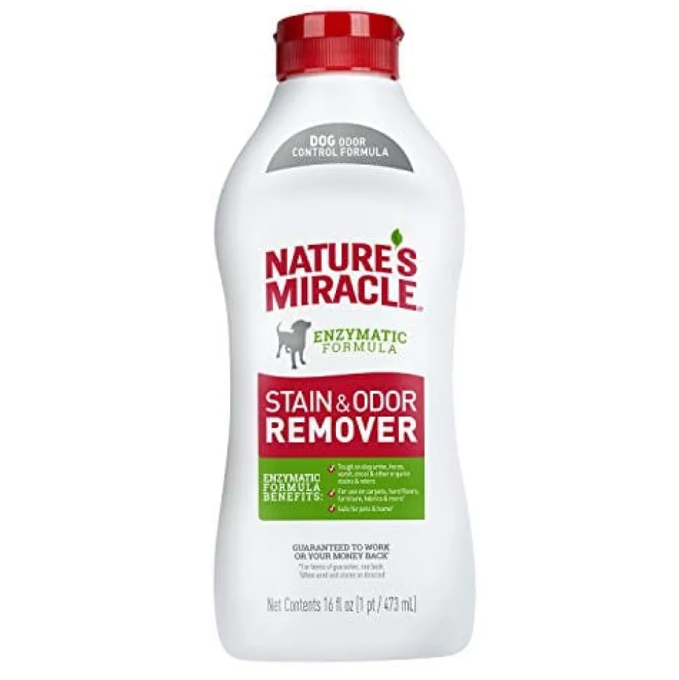 Nature's Mircale Pour Stain & Odor Remover for Dogs - 16 Oz