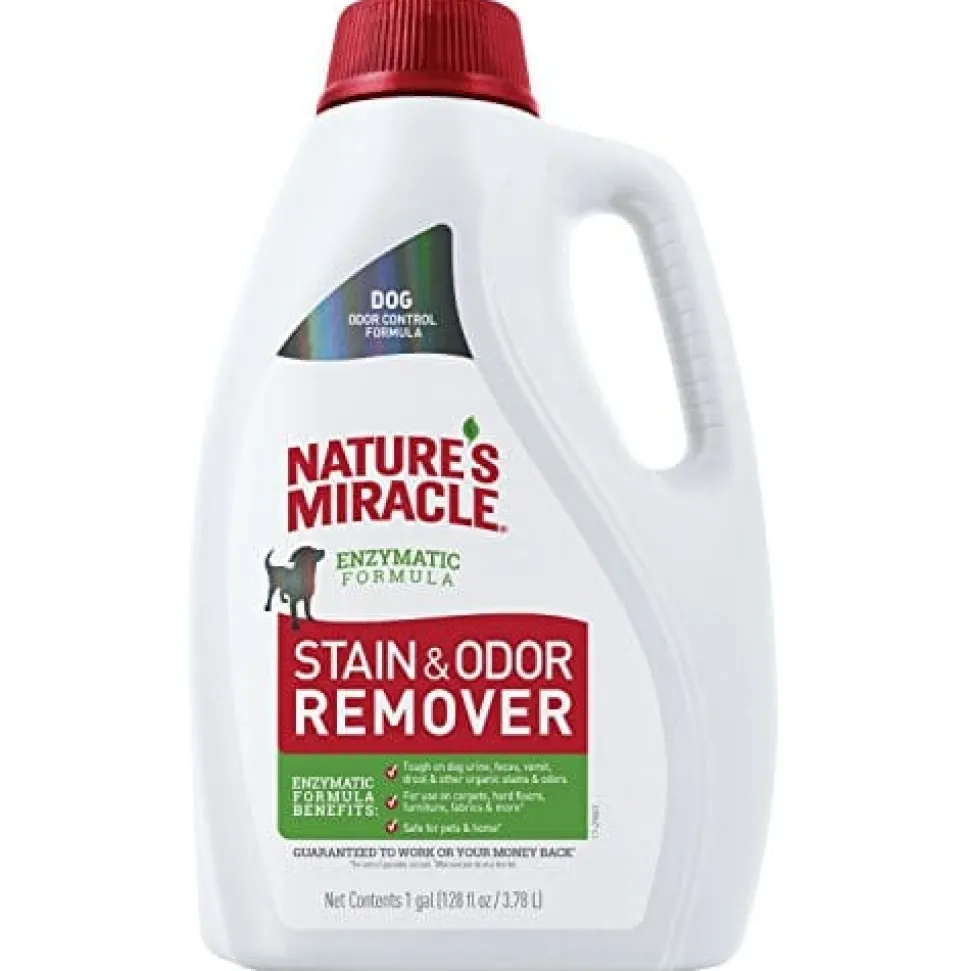 Nature's Mircale Pour Stain & Odor Remover for Dogs - 1 Gal
