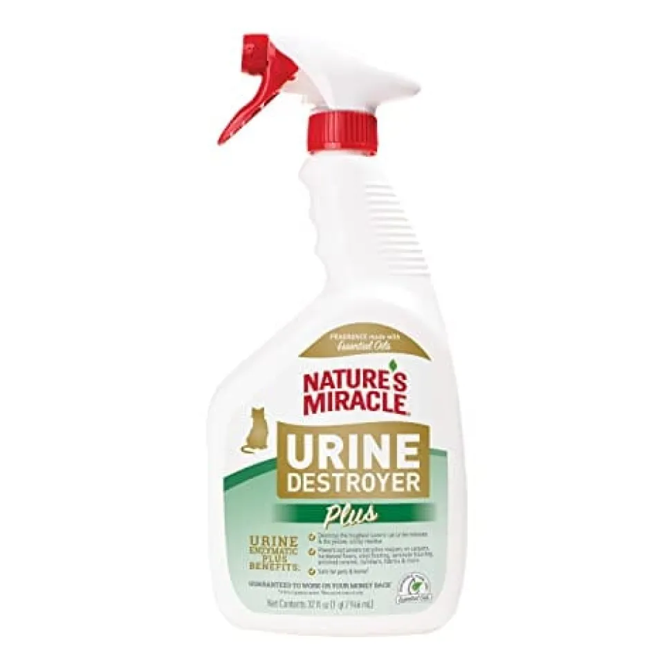 Nature's Mircale Urine Destroyer Plus for Cats - 32 Oz