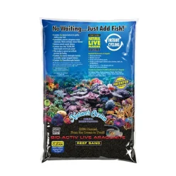 Nature's Ocean Bio-Activ Live Aragonite Black Beach Live Sand - 20 lbs - 2 Count