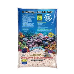 Nature's Ocean Bio-Activ Live Aragonite Live Reef Substrate - 2 Count - 16 lb