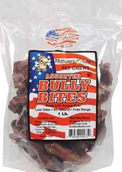 Nature's Own USA Bully Bites Natural Dog Chews - Beef - 1 Lb