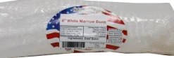 Nature's Own USA Marrow Bones Natural Dog Chews - Beef - 6 In - 20 Pack