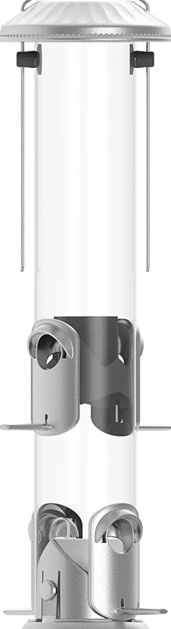 Nature's Way Deluxe Easy Clean Tube Tubed Wild Bird Feeder - 1.4 Qt Cap