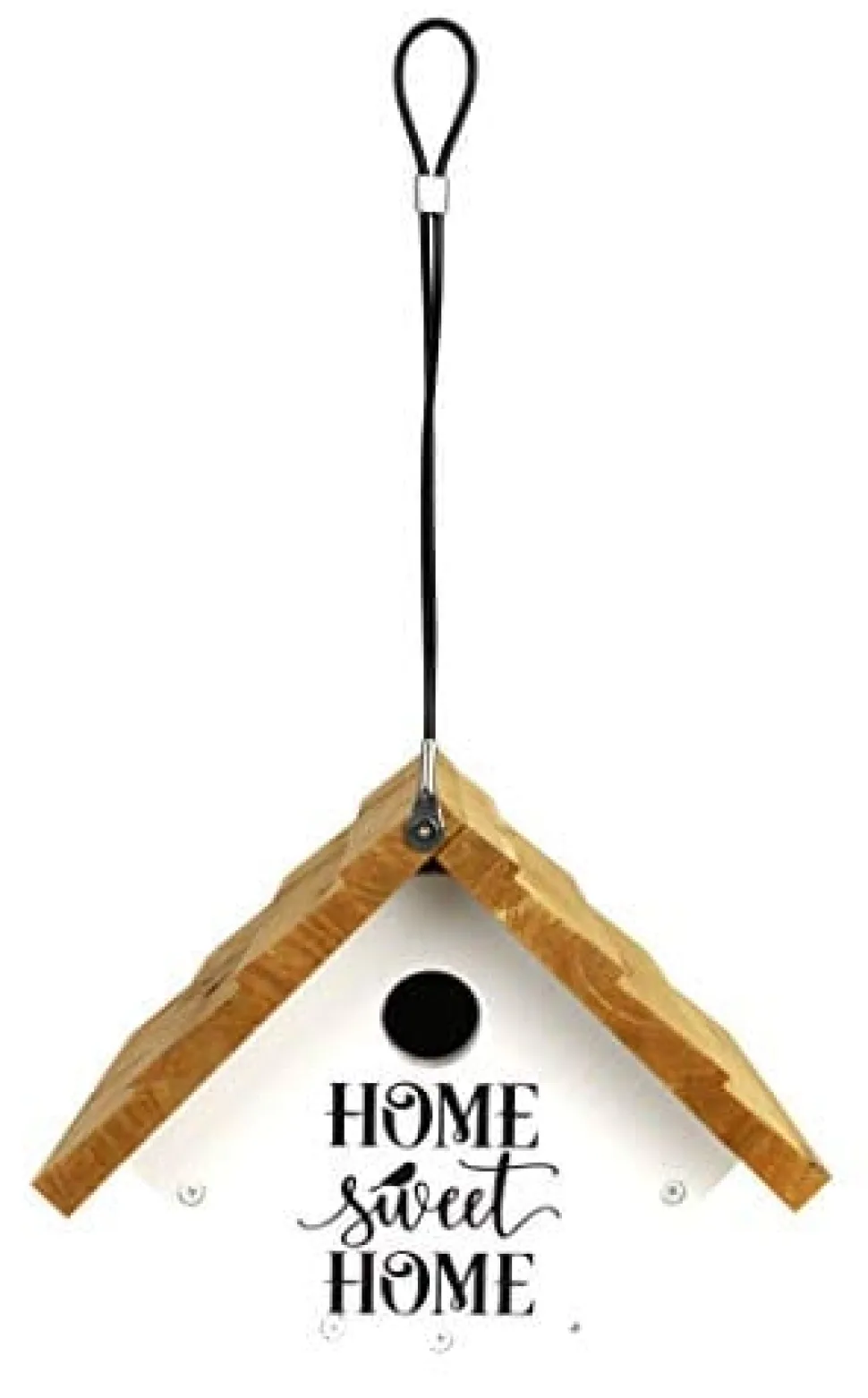 Nature's Way Farmhouse Home Sweet Home Wren House - White - 8.25 X 7.25 X 7.25