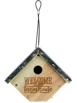 Nature's Way Galvanized Weathered Wren House - 8.25 X 7.25 X 7.25