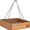 Nature's Way Hanging Platform Wild Bird Feeder - Bamboo - 2.25 X 12 X 12 In