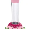 Nature's Way So Real Gravity Flower Hummingbird Feeder - Pink/Fuchsia - 18 Oz Cap - 6 Pack