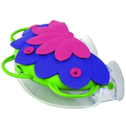 Nature's Way So Real Window Flower Hummingbird Feeder - Purple/Fuchsia - 8 Oz Cap