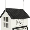 Nature's Way Squirrel Shield Metal and Squirrel-proof Hopper Wild Bird Feeder - White - 5.5 Qt Cap