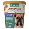 Naturvet Coprophagia Plus Breath Aid Soft Chew Stool Eating Deterrent Cat and Dog Supplements - 70 ct Cup