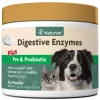 Naturvet Digestive Enzymes Dog and Cat Supplements - 4 oz Jar