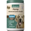 Naturvet Hemp Advanced Joint Health Soft Chews Hip and Joint Dog Supplements - 60 ct Bottle