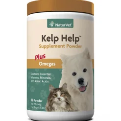 Naturvet Kelp Help Cat and Dog Supplements - 1 lb Bottle