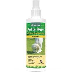 Naturvet Potty Here Cat and Dog Training Aids - 8 oz Bottle