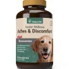 Naturvet Senior Aches & Discomfort Tablets Hip and Joint Dog Supplements - 60 ct Bottle