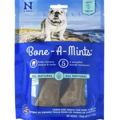 N-Bone Bone-A-Mints Dog Dental Chews - Medium - 6 Pack - 8.58 Oz