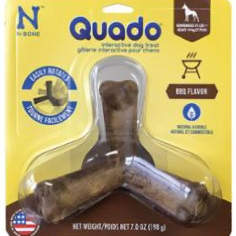 N-Bone QUADO BBQ Dog Bone Treat - Large