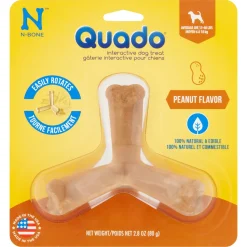 N-Bone QUADO USA Peanut Butter Dog Bone Treat - Medium