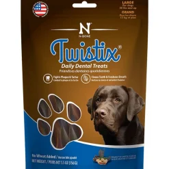 N-Bone Twistix Dog Peanut Butter - Large - 5.5 Oz